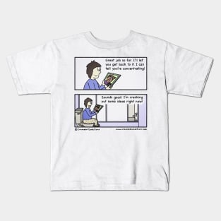 Bathroom office Kids T-Shirt